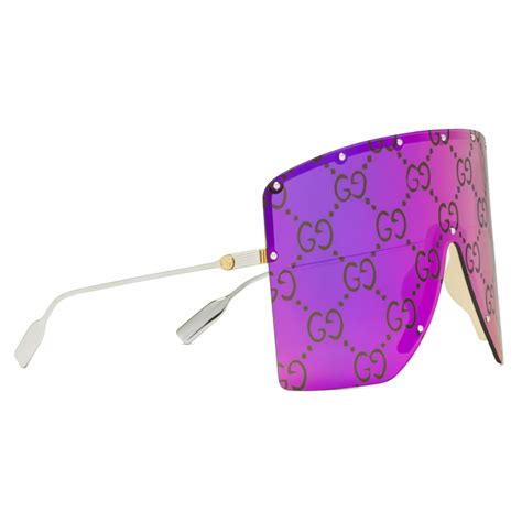 gucci mask sunglasses pink|pink Gucci sunglasses for women.